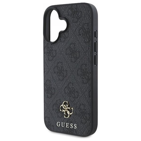 Guess GUHMP16SP4SM4MK iPhone 16 6.1" black/black hardcase 4G Small Classic MagSafe