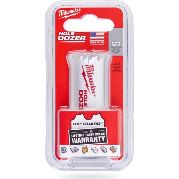 Milwaukee MILWAUKEE ΔΙΜΕΤΑΛΙΚΟ ΠΡΙΟΝΟ ΤΡΥΠΗΣ 19mm BLISTER 13763365 45242192632