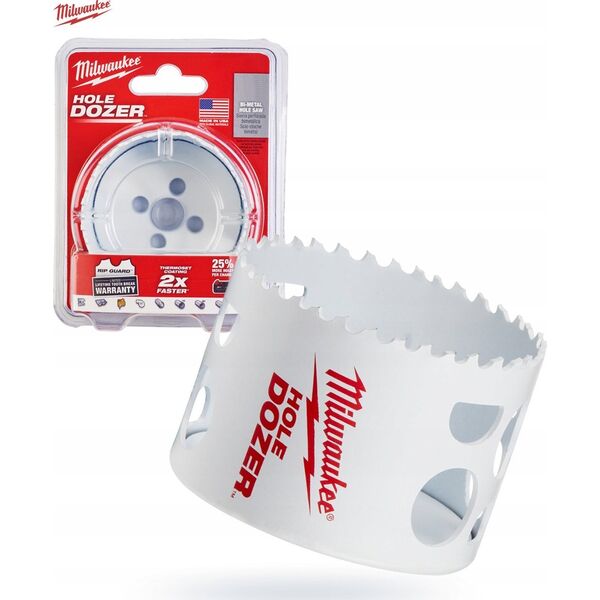 Milwaukee MILWAUKEE ΔΙΜΕΤΑΛΙΚΟ ΠΡΙΟΝΟ ΤΡΥΠΗΣ 64mm BLISTER 13763373 45242193240