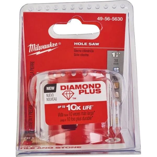 Milwaukee MILWAUKEE CROWN 38mm DIAMOND BREAKING/SOLDERED DIAMOND GREEN/STONE, WET/DRY 13763410 45242308477