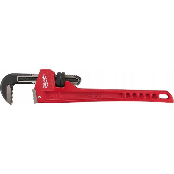 Milwaukee MILWAUKEE STEEL PIPE WRENCH 18" 13763419 45242342365