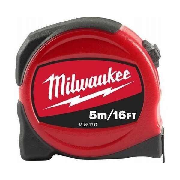 Milwaukee MILWAUKEE ROLLING MEASURE 5m SLIM S5 16/25 13763461 45242512935