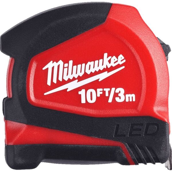 Milwaukee MILWAUKEE ROLLING RULE 3m/10FT/16 LED 13763482 45242529285