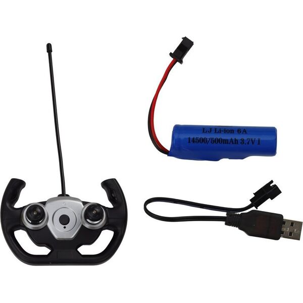 LeanToys Ciężarówka Zdalnie Sterowana RC Pilot 27MHZ Światła Żółta