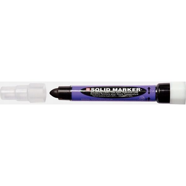 Sakura Marker Συμπαγής μαύρος, λεπτός για υψηλές θερμοκρασίες, Sakura 13684695 84511328600