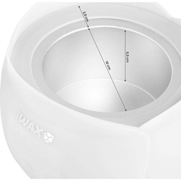 Podgrzewacz wosku iWax flower 40W 450ml biały