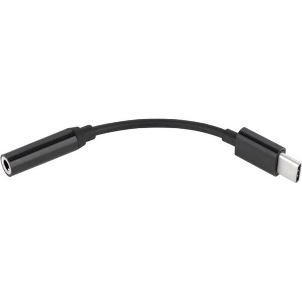 Adapter USB GSM1014 USB-C - Jack 3.5mm Czarny  (GSM1014)