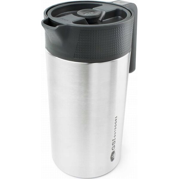 GSI Outdoors GLACIER STAINLESS JAVAPRESS, BRUSHED
