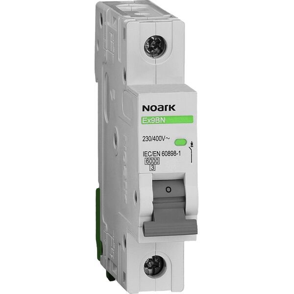 Noark Wyłącznik nadprądowy 1P B 6A 6kA AC Ex9BN 100004