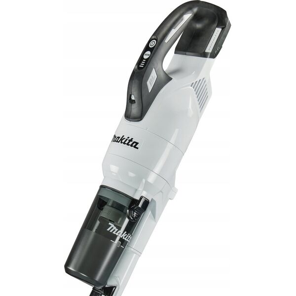 Makita Ασύρματη ηλεκτρική σκούπα, LXT, 18V, BL, με κυκλωνικό εξάρτημα, 100W. Χωρίς μπαταρία και φορτιστή, λευκό 13263590 88381781664