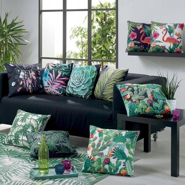 Douceur d`Interieur Pokrowiec na sofę WELL, pikowany, mikrofibra, 279 x 179 cm