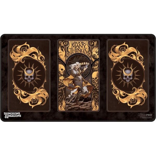 Ultra-Pro Ultra Pro: Dungeons & Dragons - The Deck of Many Things - Black Stitched Playmat - Alternative Cover 13452985 74427380656