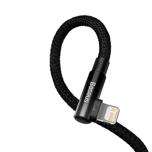 Baseus MVP 2 Elbow Power Delivery USB-C/Lightning 1m 20W black