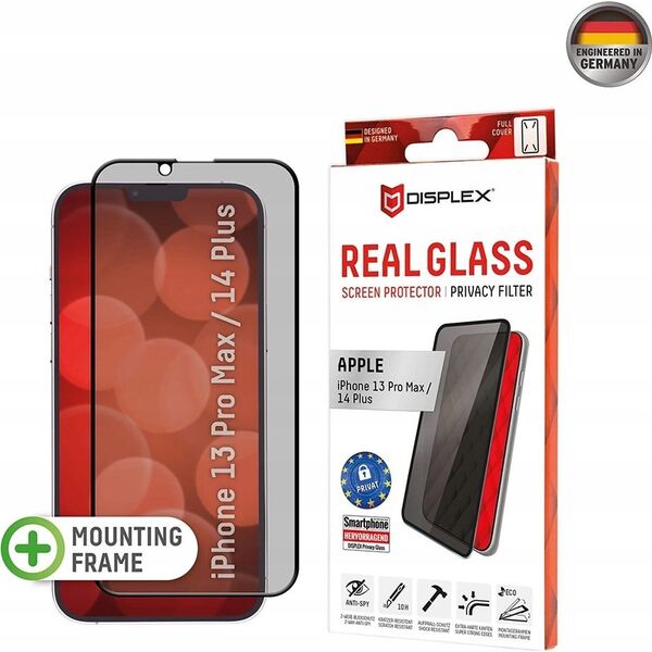 Displex DISPLEX Privacy Glass FC Apple iPhone 14 Max, 2022 (6,7") 11719207 4028778118235