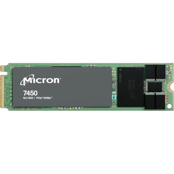 Dysk serwerowy Micron 7450 PRO 960GB PCI-E x4 Gen 4 NVMe  (MTFDKBA960TFR-1BC1ZABYYR)