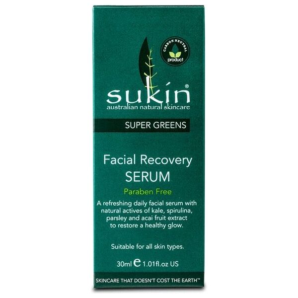 Sukin Super Greens Detoksykująco- naprawcze serum do twarzy 30ml