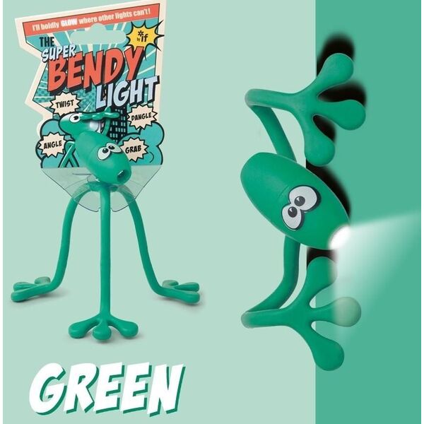 IF Super Bendy Lampka do książki - zielona