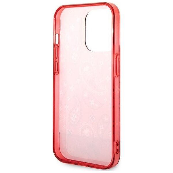 Guess Etui Guess GUHCP14LHGBNHR Apple iPhone 14 Pro czerwony/red hardcase Bandana Paisley