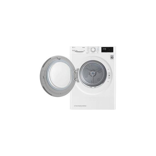 Suszarka do ubrań LG LG Dryer Machine RH80V3AV6N Energy efficiency class A++, Front loading, 8 kg, LED, Depth 69 cm, Wi-Fi, White