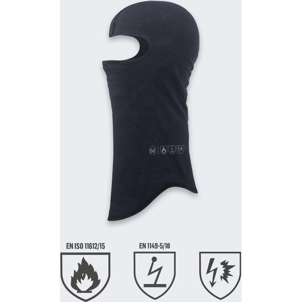 Buff Kominiarka Buff Arc + FR Balaclava Solid Paris BLue - BP110788.799.10.00