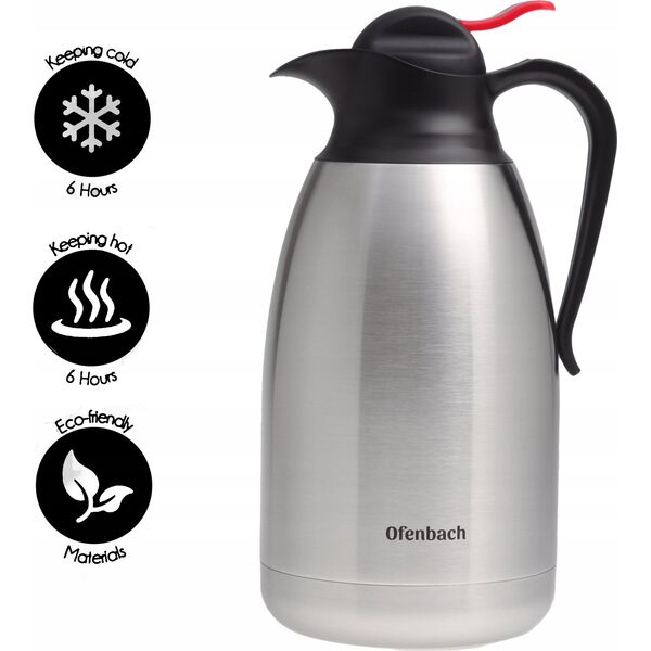 Kamille TERMOS KONFERENCYJNY 101331 INOX 2 L