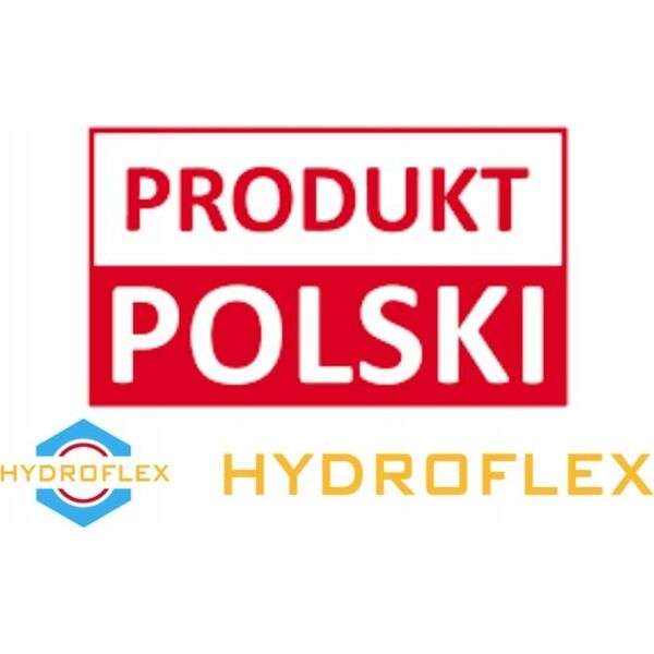 HYDROFLEX Wąż stalowy AVF 002/19/70 cm W 3/4" x Z 3/4"