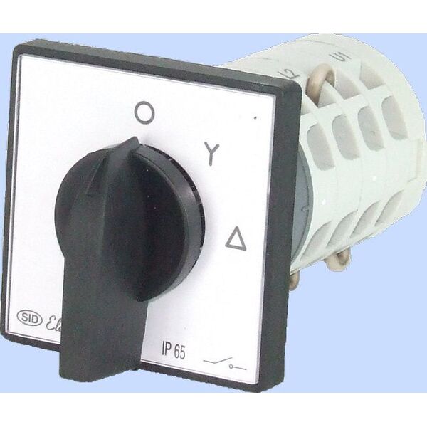 Elektromet Łącznik krzywkowy 0-gwiazda-trójkąt 5P 25A IP65 Łuk E25-22 (952521)