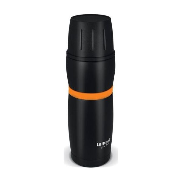 Lamart Kubek termiczny 480ml czarny/pomarańczowy Cup (LT4054)