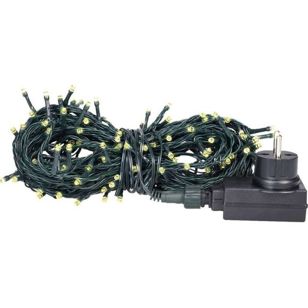 Lampki choinkowe Rum-Lux 100 LED białe ciepłe