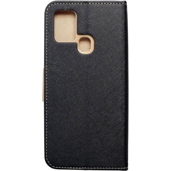 Kabura Fancy Book do SAMSUNG A21s czarny / złoty