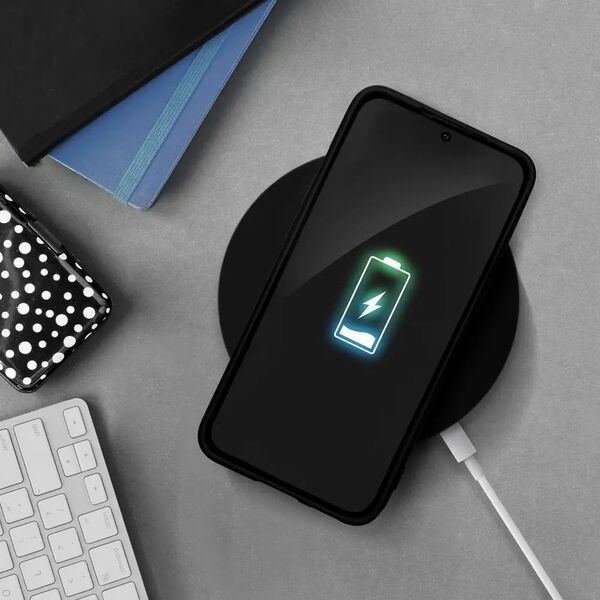 Futerał Forcell SILICONE LITE do SAMSUNG Galaxy S22 czarny