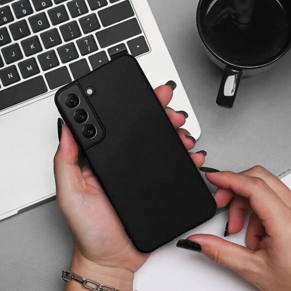 Futerał Forcell SILICONE LITE do SAMSUNG Galaxy S22 czarny