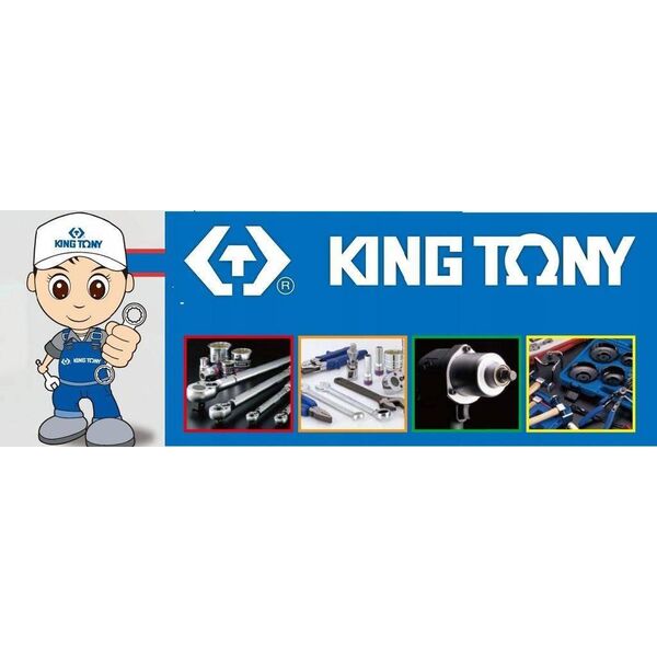 King Tony KLUCZ KOŃCÓWKA 10 BIT BITY TORX 45 KING TONY 80 mm