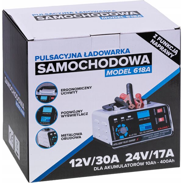 Linbox Prostownik samochodowy 12/24V Linbox