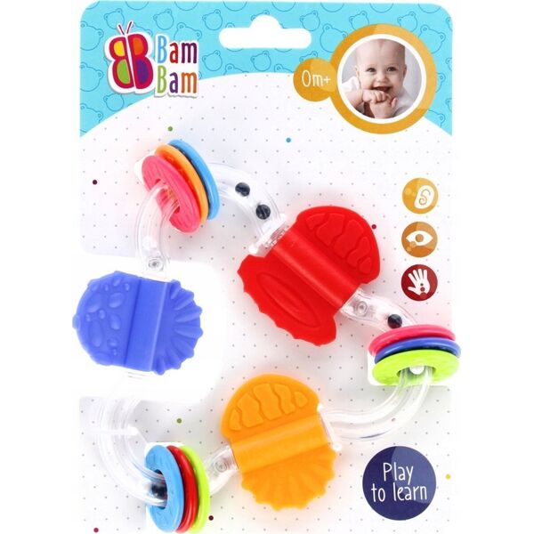BamBam BAM BAM GRZECHOTKA TROJKAT 15X21 B/C 96