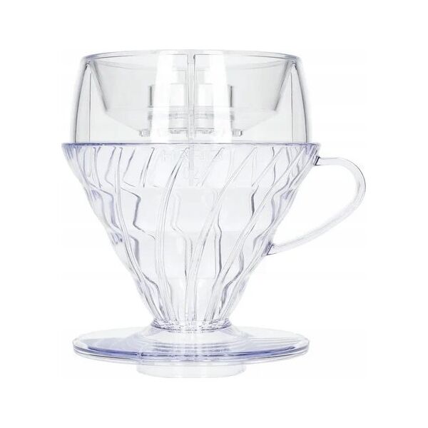 Hario Hario - V60 Drip-Assist Set - Zestaw dripper V60-02 + nakładka + filtry