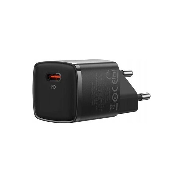 Ładowarka Adidas Ładowarka GaN Baseus 30W USB-C -Czarna