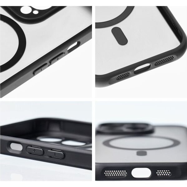 OEM Futerał FULL MATTE MAG COVER kompatybilny z MagSafe do IPHONE 14 czarny