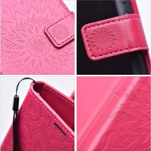 OEM Kabura MEZZO Book do SAMSUNG S24 Ultra mandala magenta