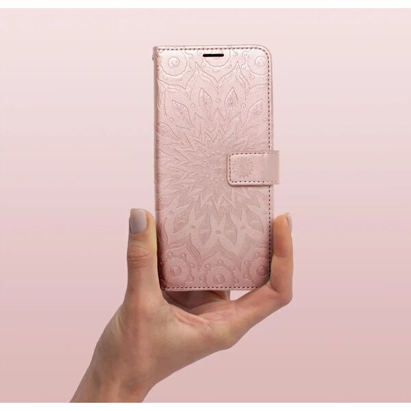 OEM Kabura MEZZO Book do SAMSUNG S24 Ultra mandala złoty róż