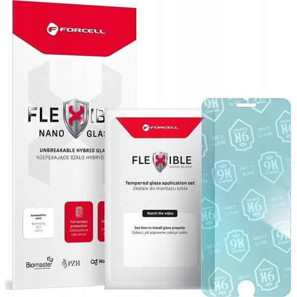 ForCell Forcell Flexible Nano Glass - szkło hybrydowe do iPhone 7/8/SE 2020/21