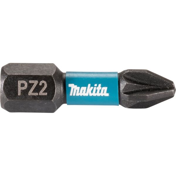 Makita MAKITA KOŃCÓWKA WKRĘTAKOWA PZ2-25mm /25szt. IMPACT BLACK