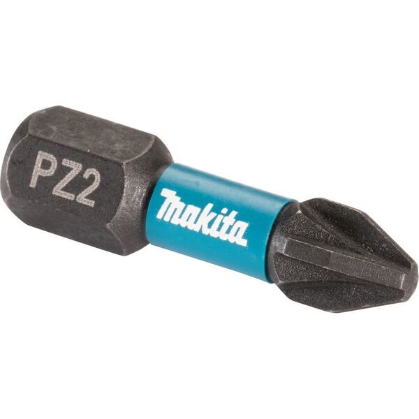 Makita MAKITA KOŃCÓWKA WKRĘTAKOWA PZ2-25mm /25szt. IMPACT BLACK