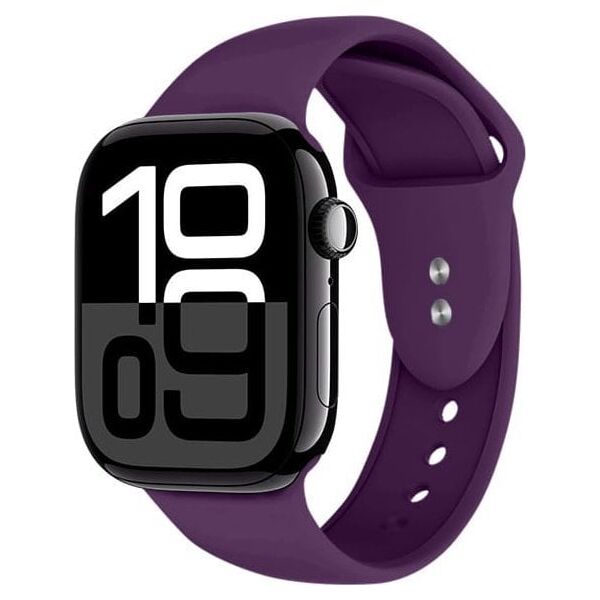 Crong Liquid - Pasek do Apple Watch 38/40/41/42 mm (śliwkowy)