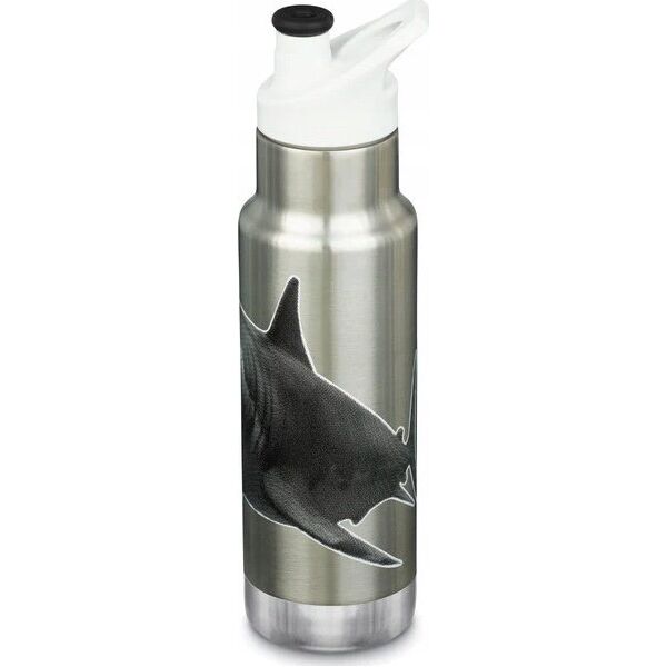 Klean Kanteen Kid Kanteen Classic Narrow VI (Sport Cap), 355ml, Mr. Shark