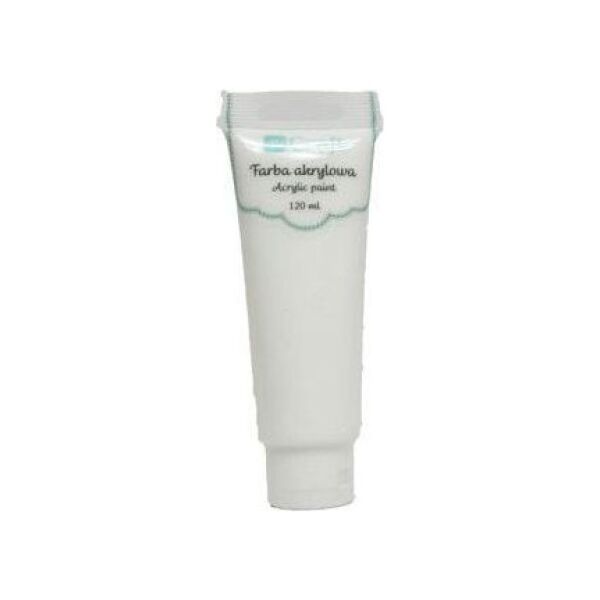 DP Craft Farba akrylowa titanium white 120 ml (DPFA-050)