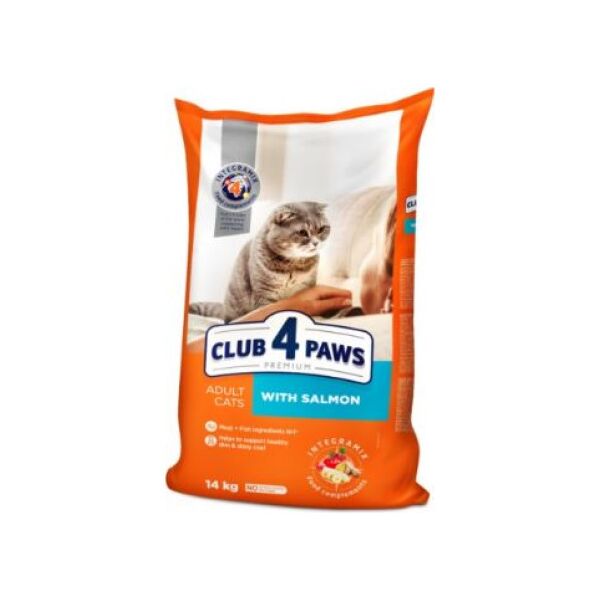 Club 4 Paws CLUB4Ł KOT 14kg ŁOSOŚ