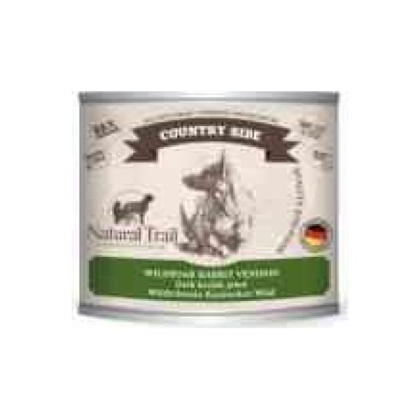 Natural Trail NATURAL TRAIL PIES pusz.200g COUNTRY WILDBOAR, RABBIT, VENISON /6