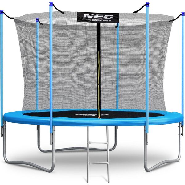 Trampolina ogrodowa Neo-Sport NS-08W181 z siatką wewnętrzną 8.5 FT 252 cm