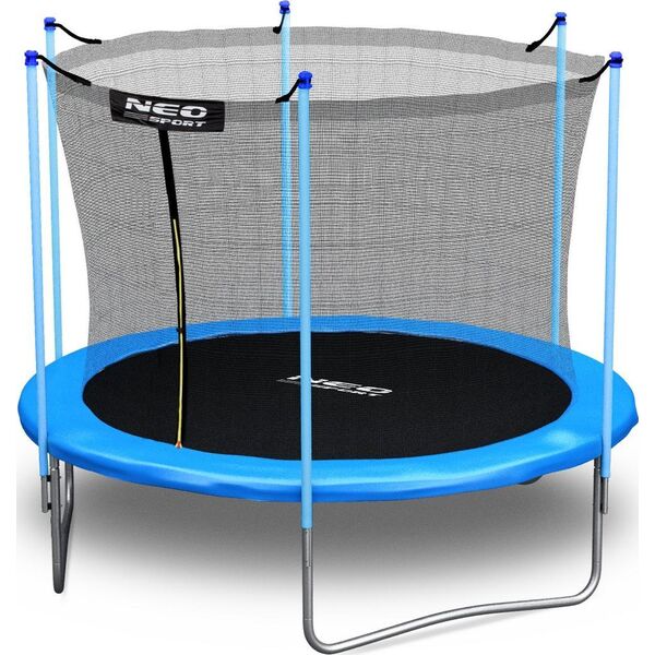 Trampolina ogrodowa Neo-Sport NS-08W181 z siatką wewnętrzną 8.5 FT 252 cm